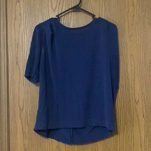 Navy blue blouse